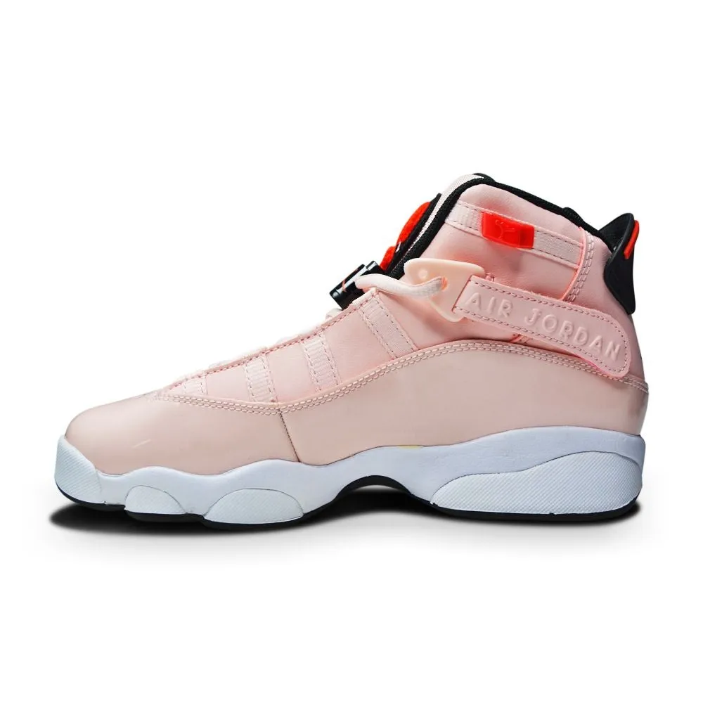 Juniors Nike Air Jordan 6 Rings (GS) - 323419 602 - Atmosphere Infrared 23 Black