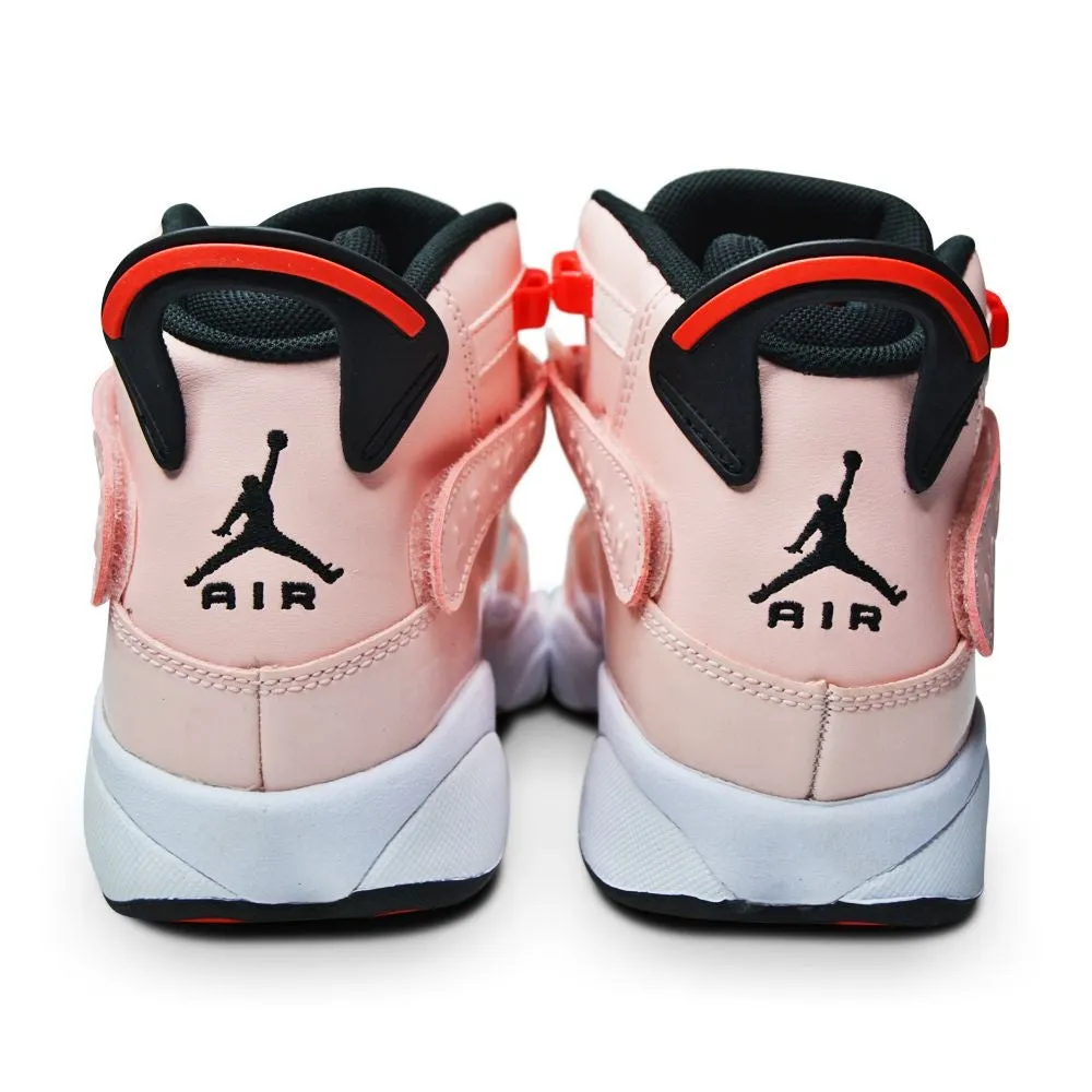 Juniors Nike Air Jordan 6 Rings (GS) - 323419 602 - Atmosphere Infrared 23 Black