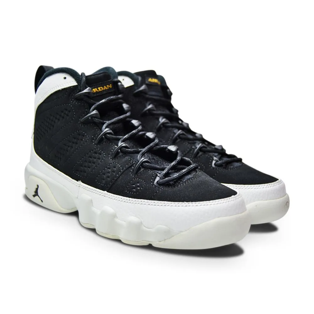 Juniors Nike Air Jordan 9 Retro BG - 302359 021- Black Summit White
