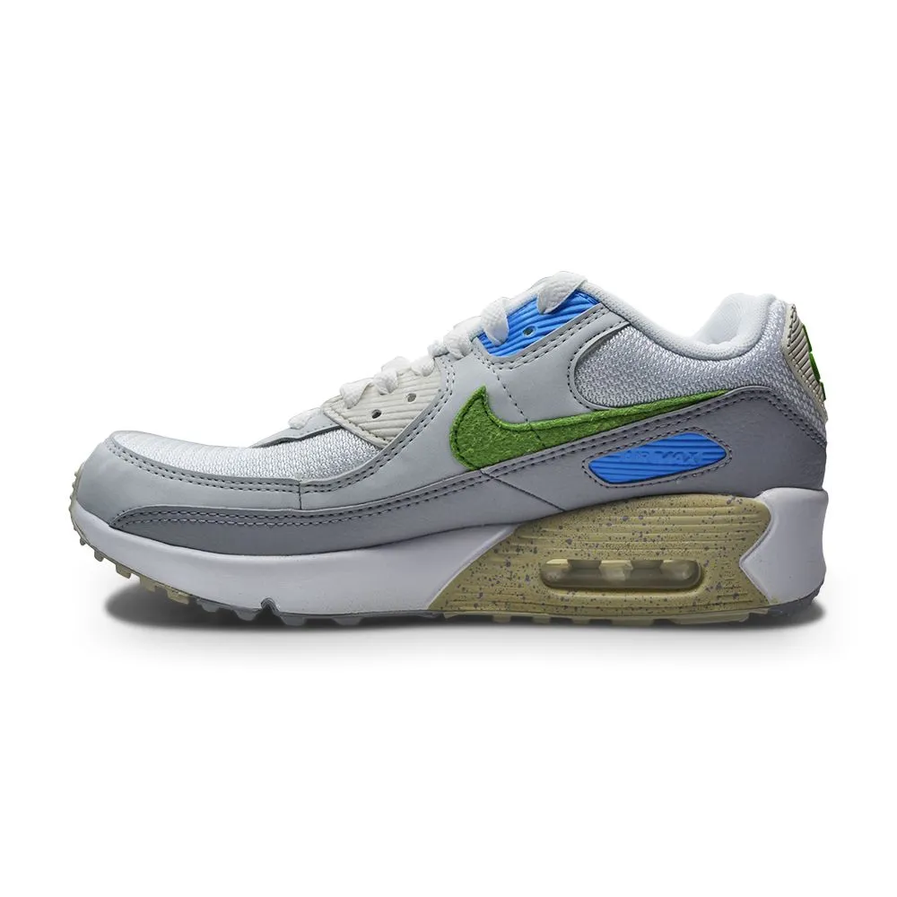 Juniors Nike Air Max 90 GS - DV3483 100 - White Chlorophyll