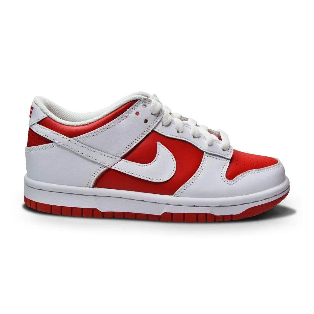Juniors Nike Dunk Low (GS)  - CW1590 600 - University Red White