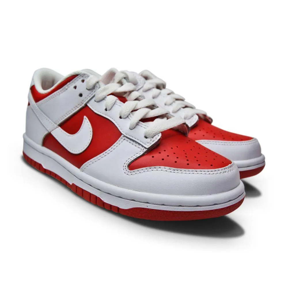 Juniors Nike Dunk Low (GS)  - CW1590 600 - University Red White