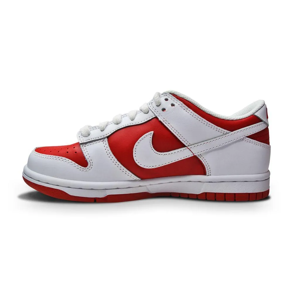 Juniors Nike Dunk Low (GS)  - CW1590 600 - University Red White