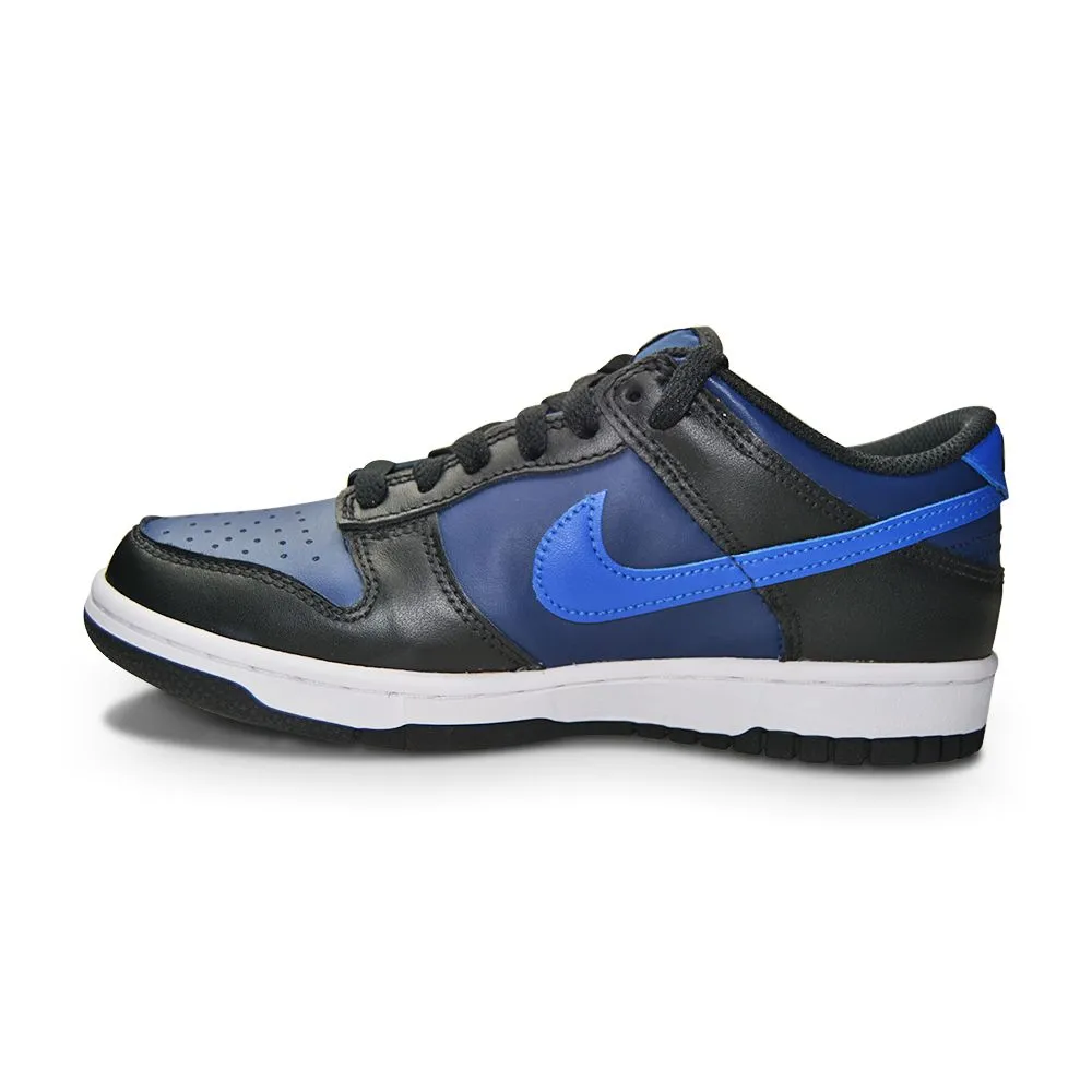 Juniors Nike Dunk Low (GS)  - DH9765 402-  Midnight Navy Game Royal Black