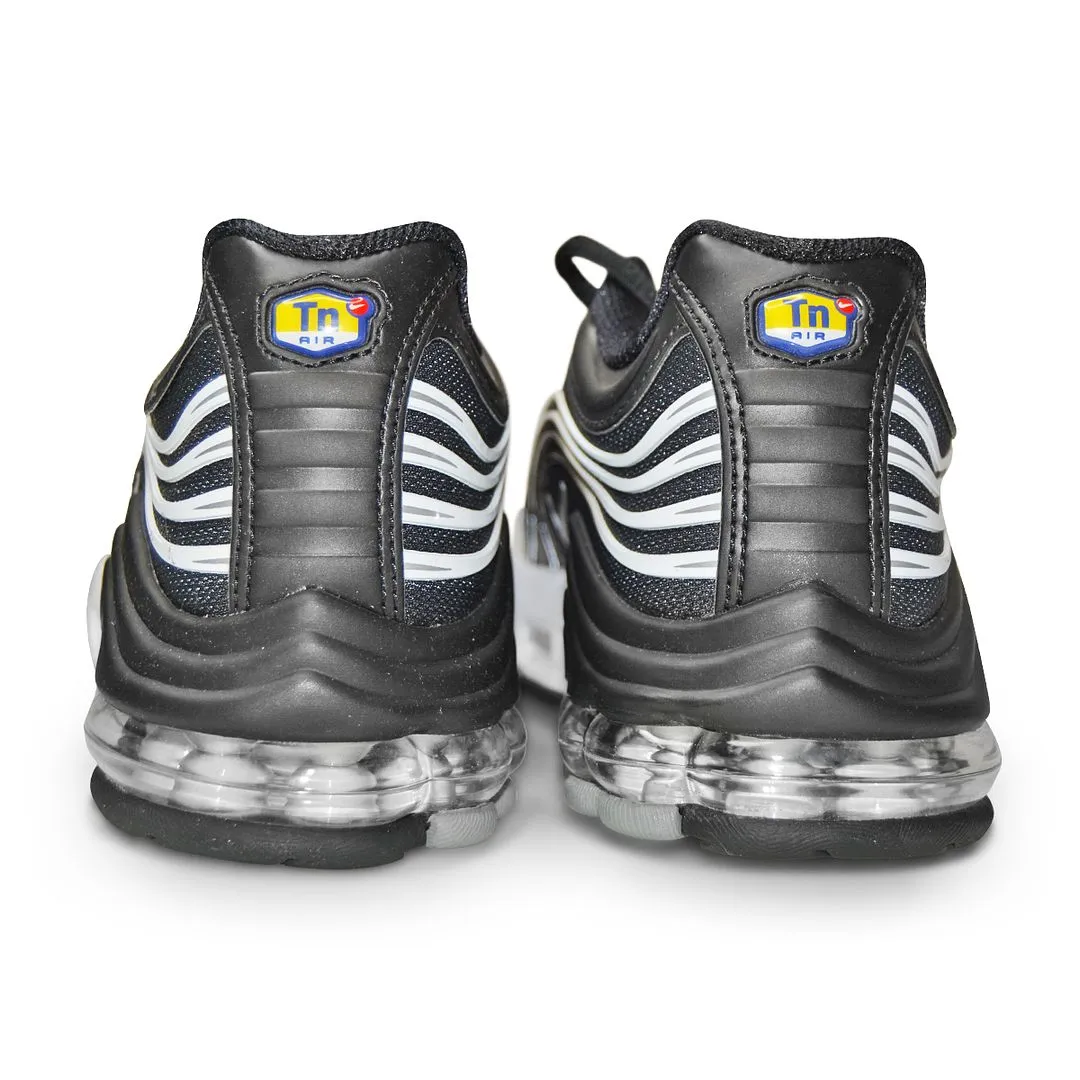 Juniors Nike TN Tuned 1 Air Max Plus II (GS) CT4383 001 Black White Smoke Grey