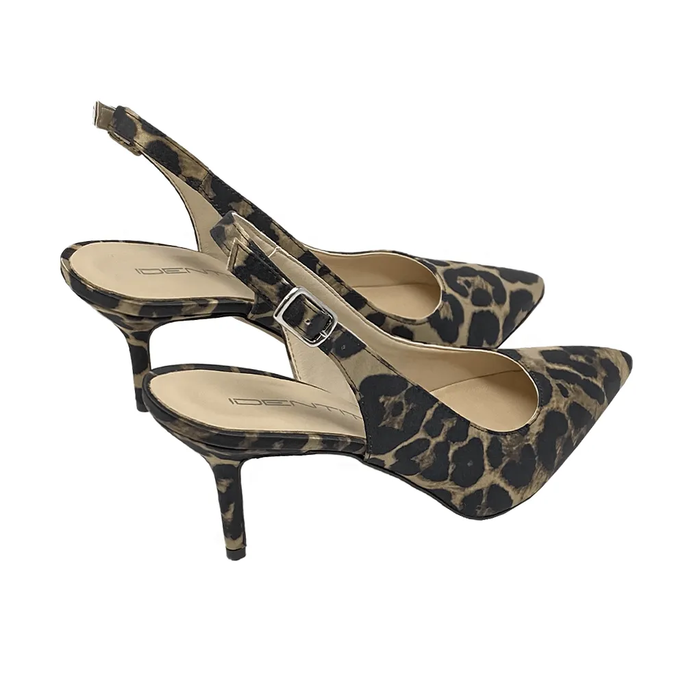 JUSTINA ANIMALIER SATIN 70mm