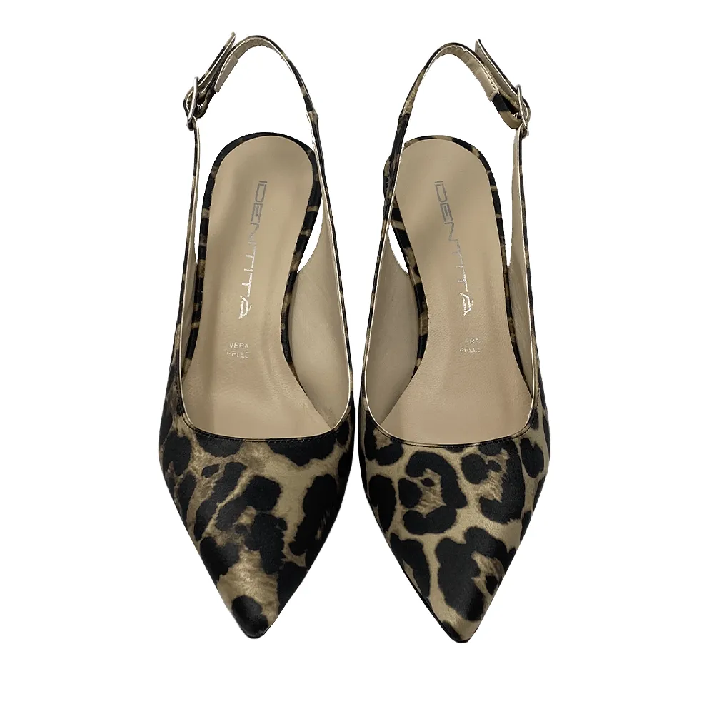 JUSTINA ANIMALIER SATIN 70mm