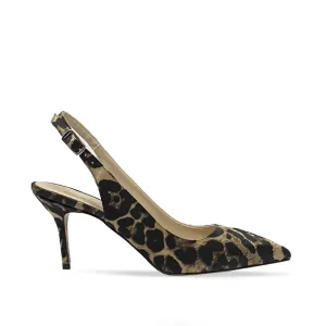JUSTINA ANIMALIER SATIN 70mm