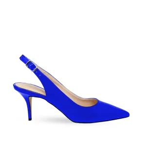 JUSTINA BLUE PATENT 70mm