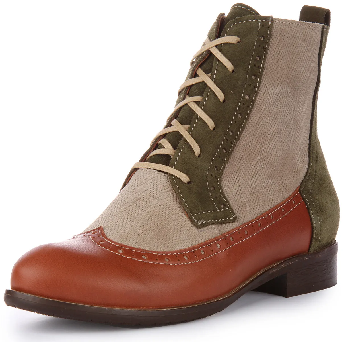 Justinreess England Helene In Beige Tan For Women