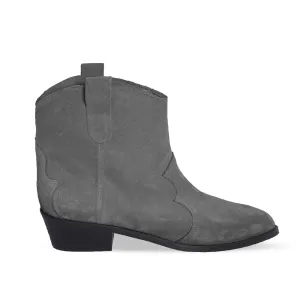 KENDAL GRAY SUEDE