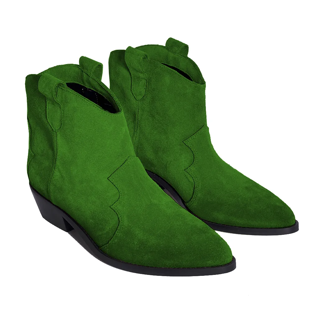 KENDAL GREEN SUEDE