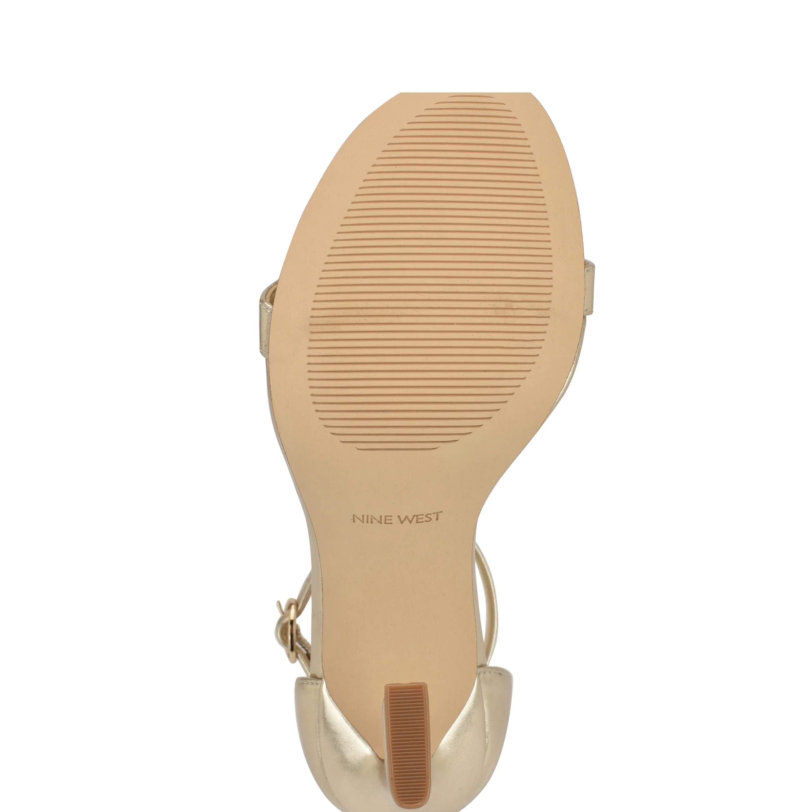 Kharm Rosette Ankle Strap Sandals