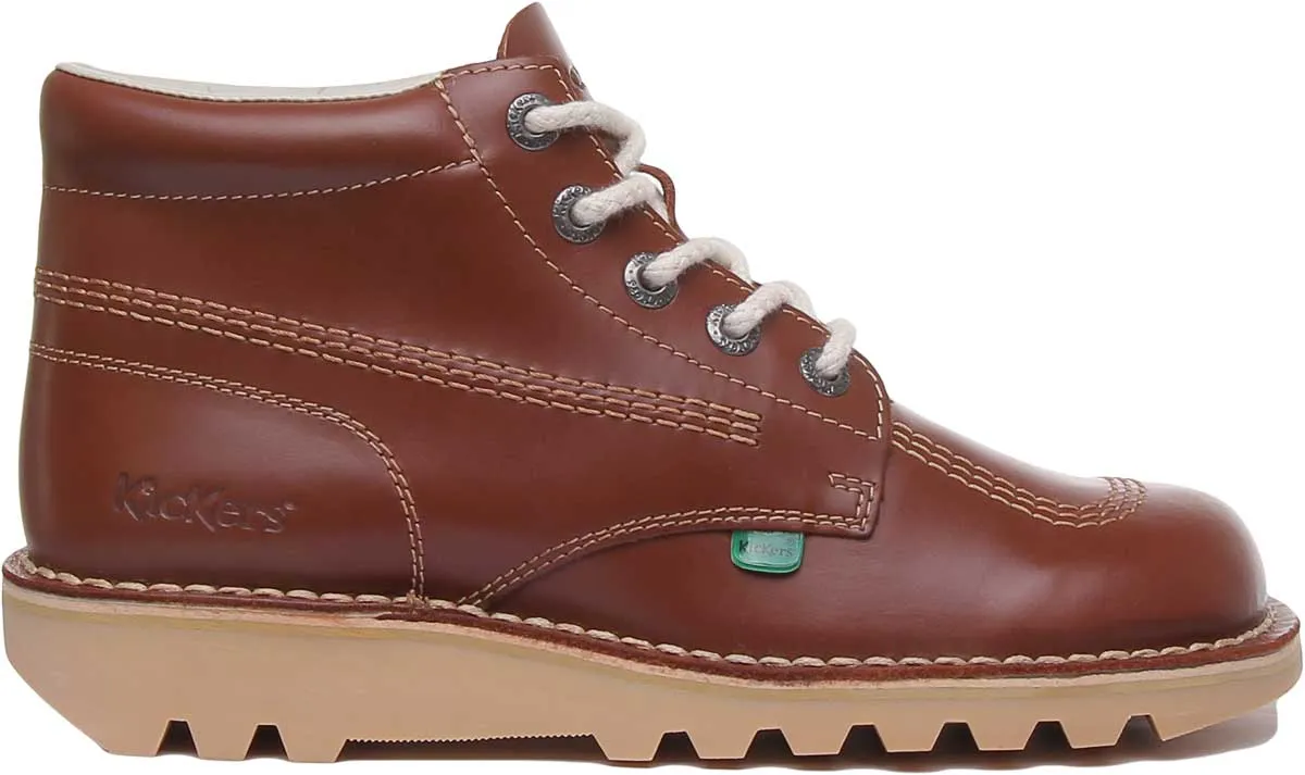 Kickers Kick Hi M In Tan in Adults UK Size 6.5 - 12