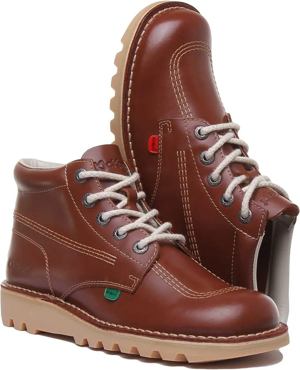 Kickers Kick Hi M In Tan in Adults UK Size 6.5 - 12