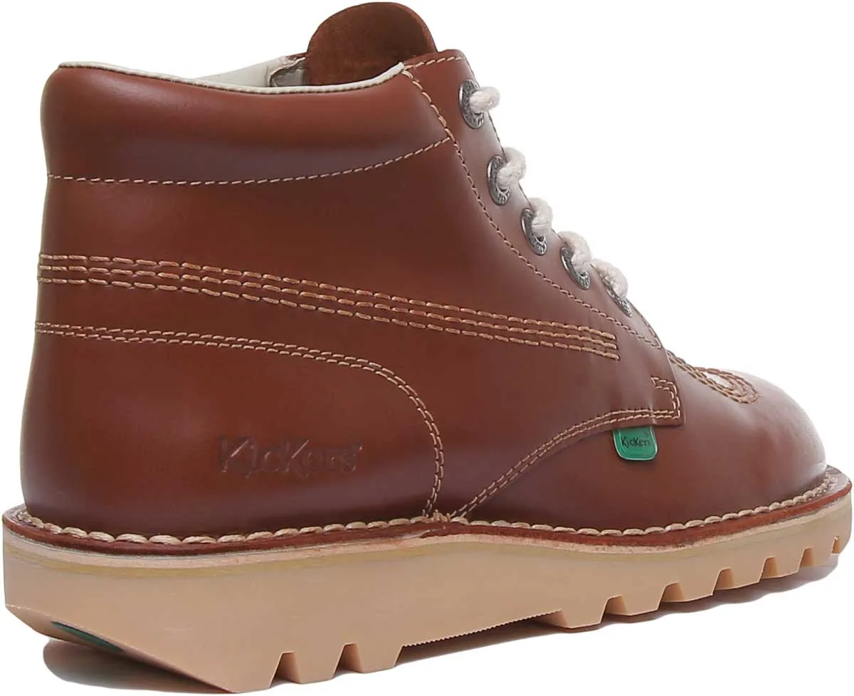 Kickers Kick Hi M In Tan in Adults UK Size 6.5 - 12
