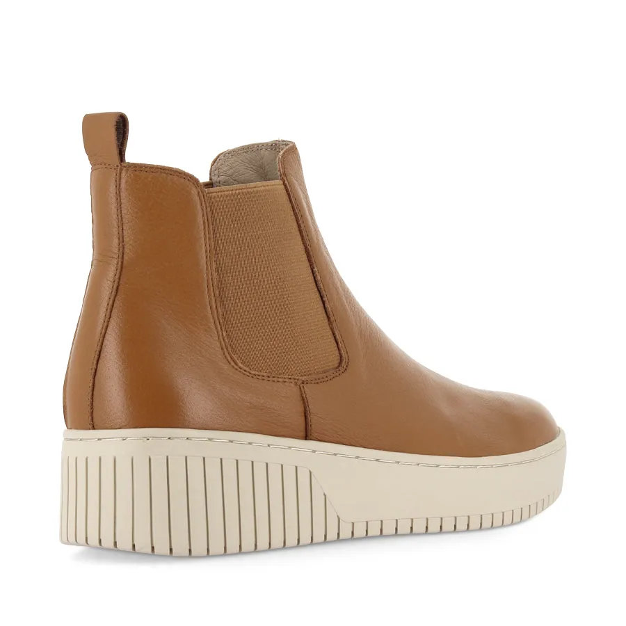 KISSYE - DARK TAN LEATHER