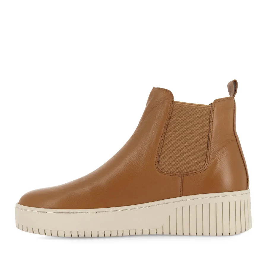 KISSYE - DARK TAN LEATHER