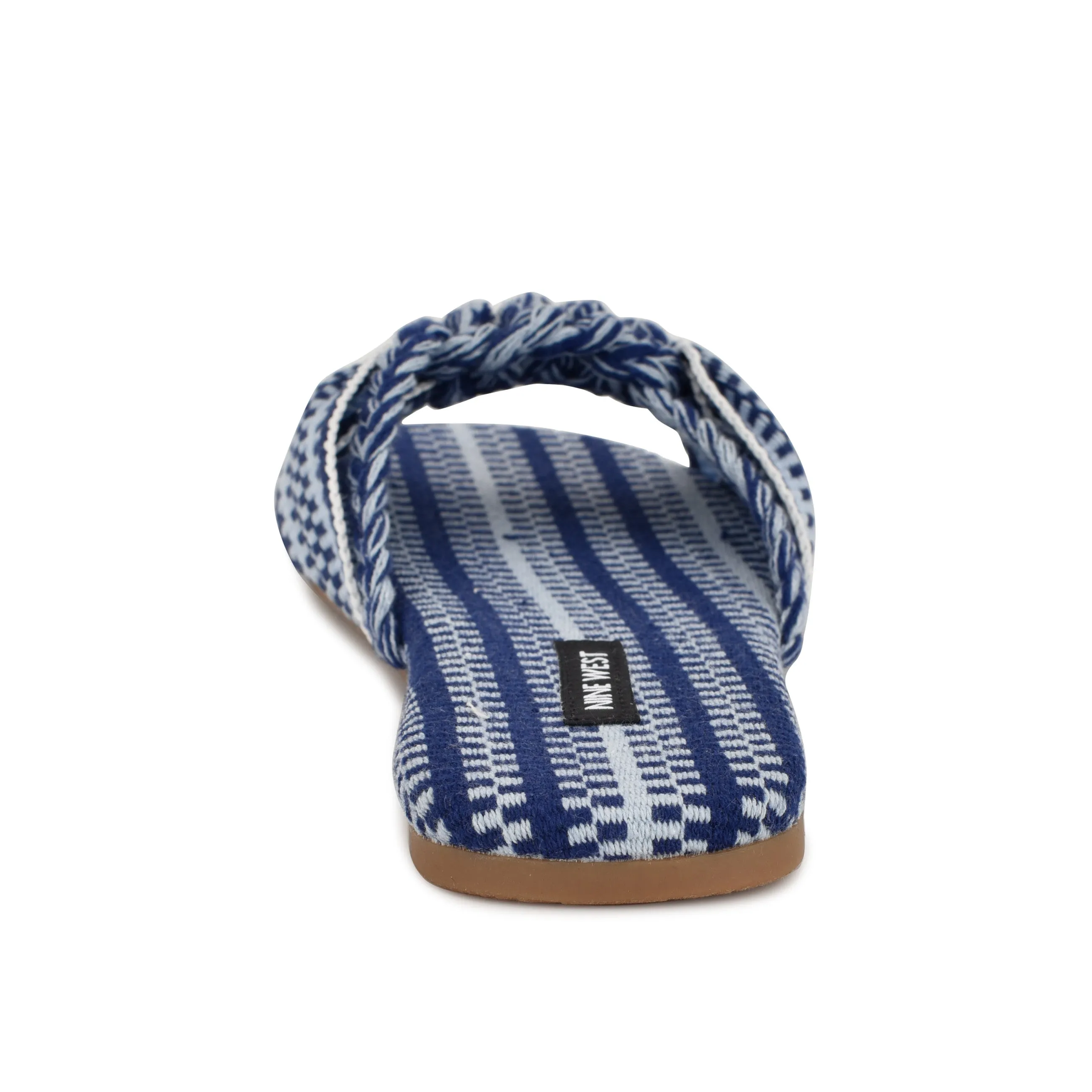 Lalta Knotted Flat Slide Sandals