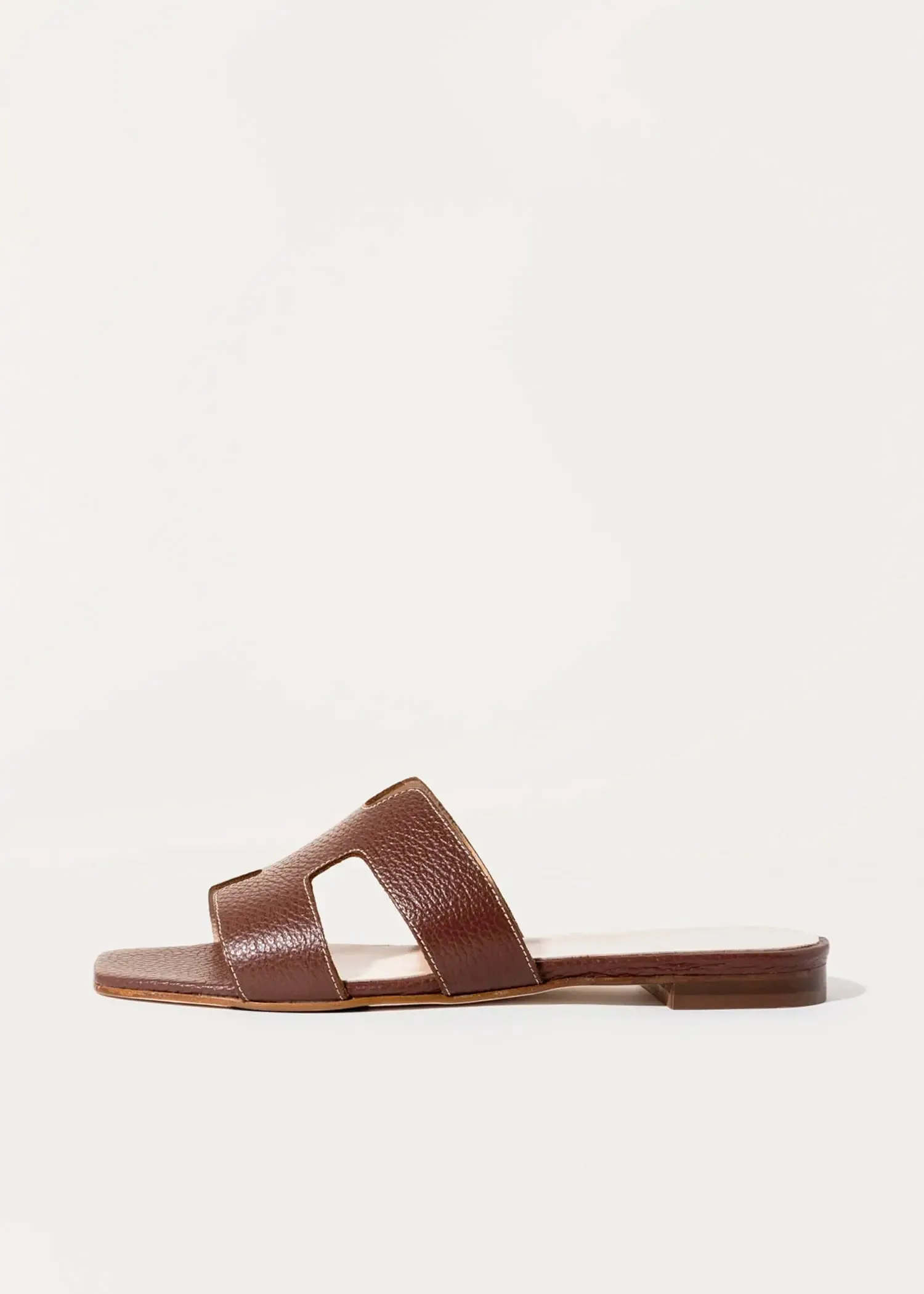 Leather Cutout Sandal