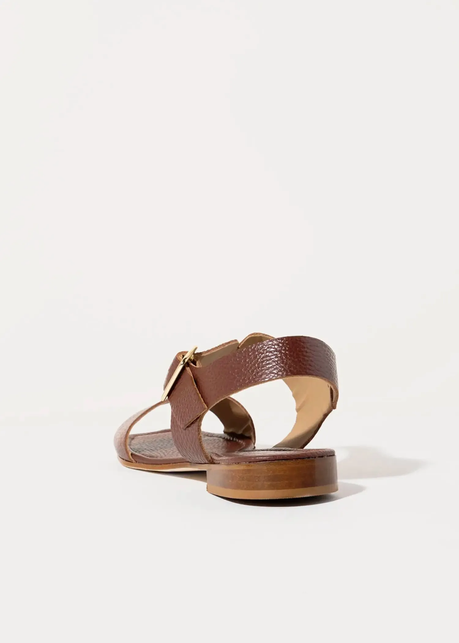 Leather Flat Sandal