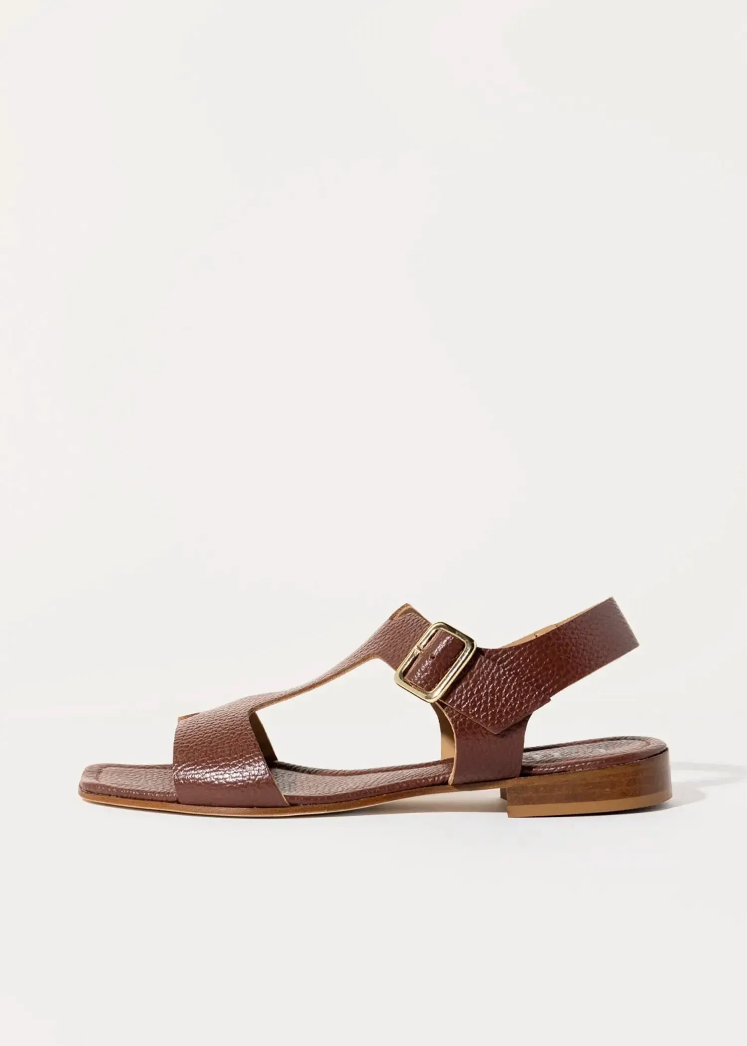 Leather Flat Sandal