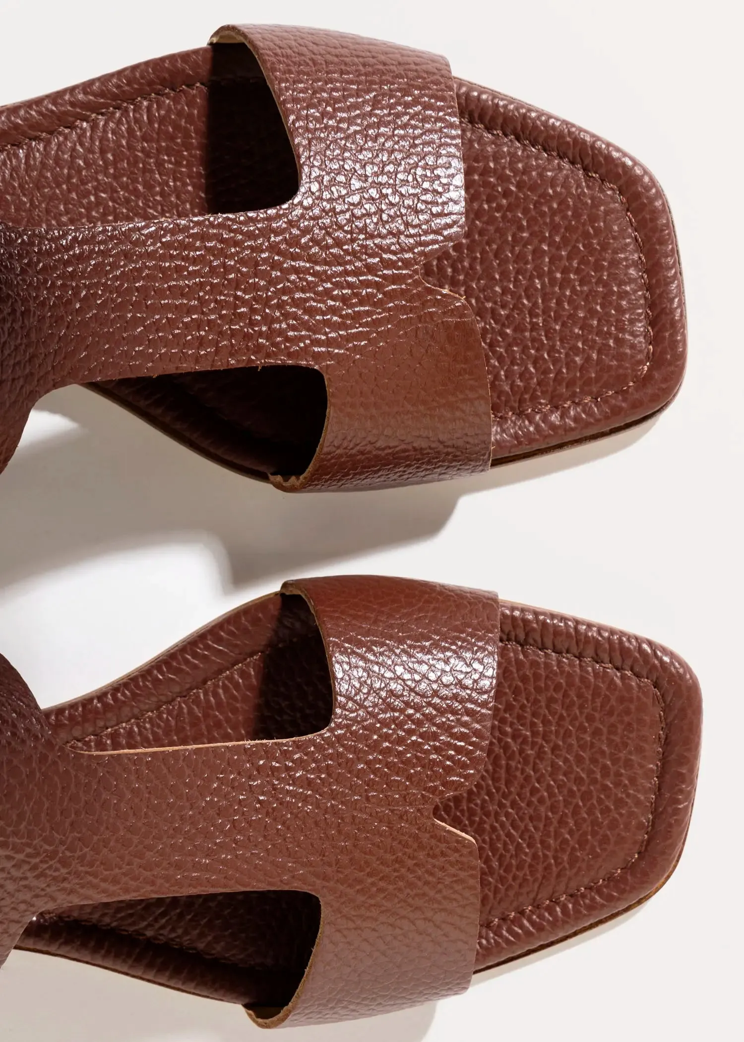 Leather Flat Sandal