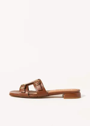 Leather Monk Strap Sandal