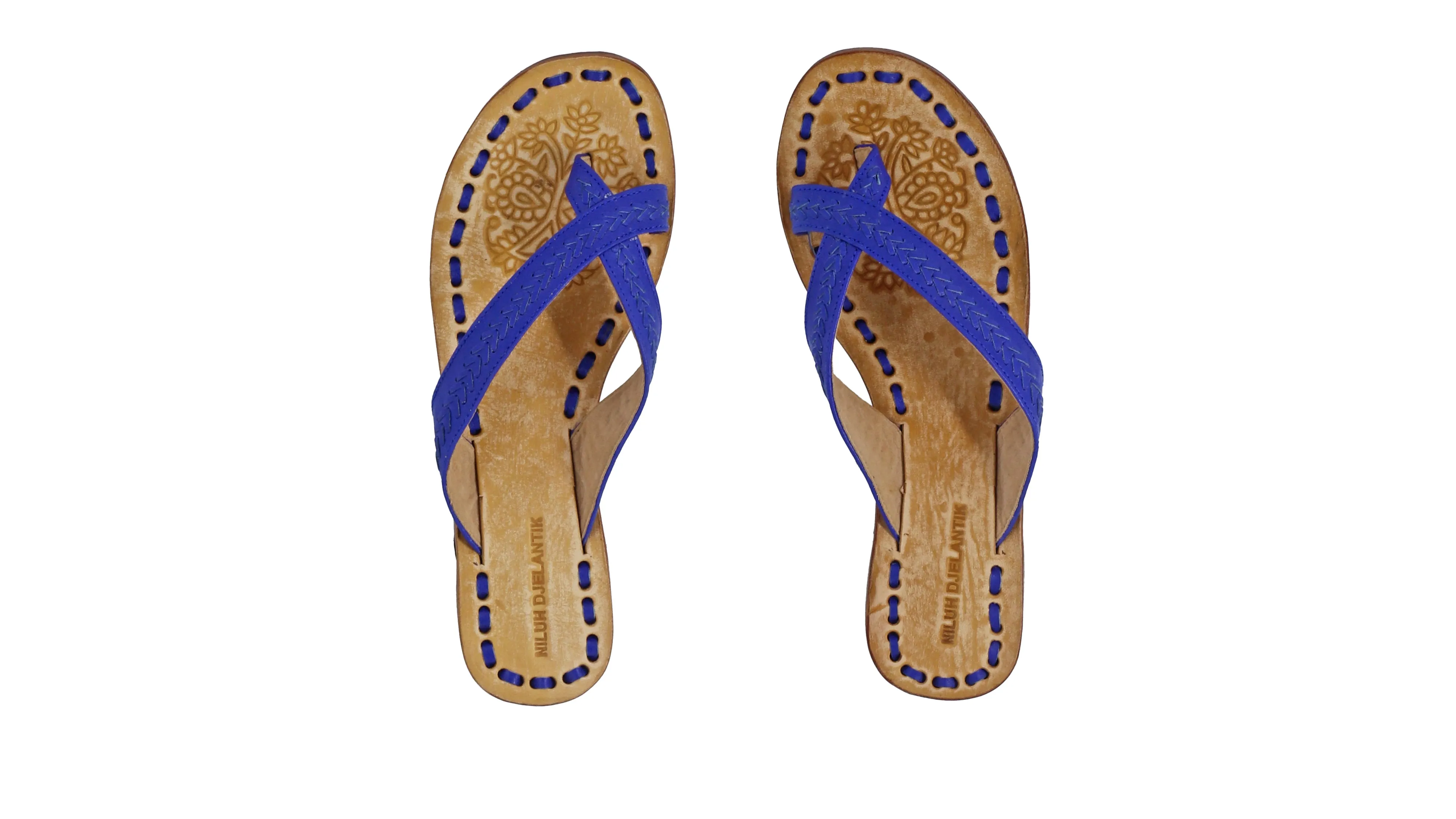 Louis 20mm Flat - All Royal Blue