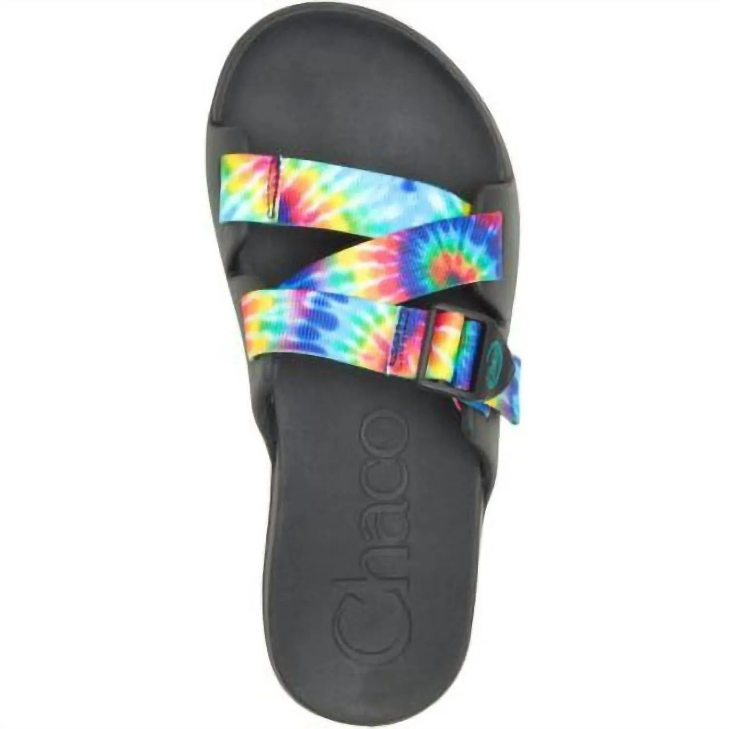 Men's Chillos Slide Sandal In Dark Tie Dye