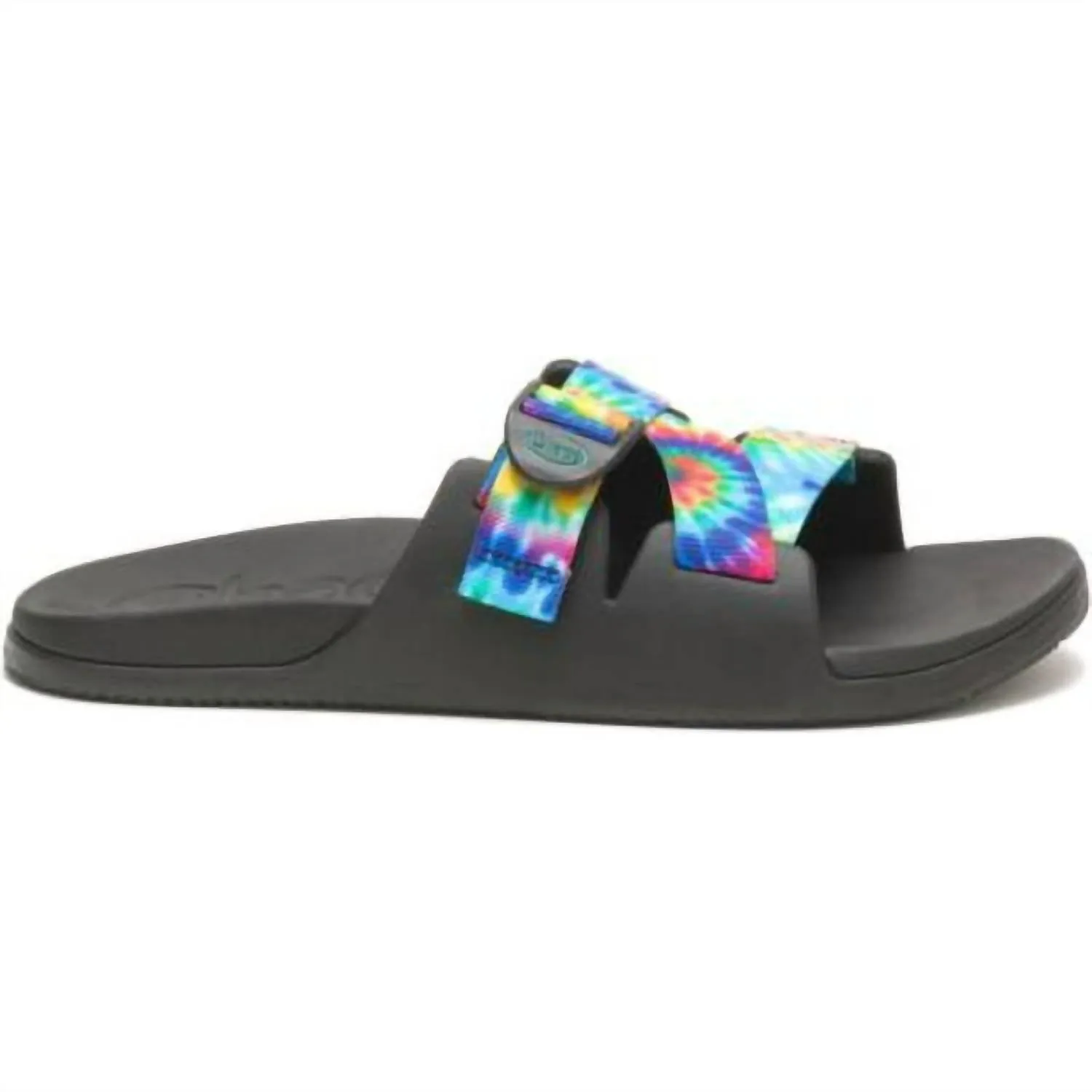 Men's Chillos Slide Sandal In Dark Tie Dye
