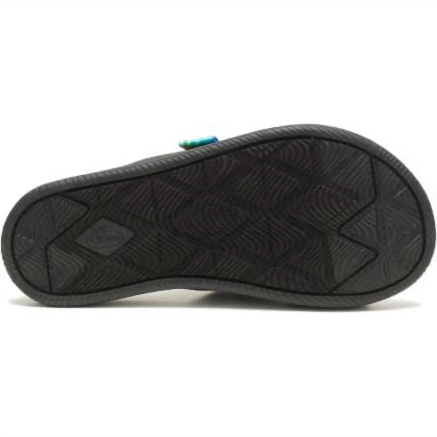 Men's Chillos Slide Sandal In Dark Tie Dye