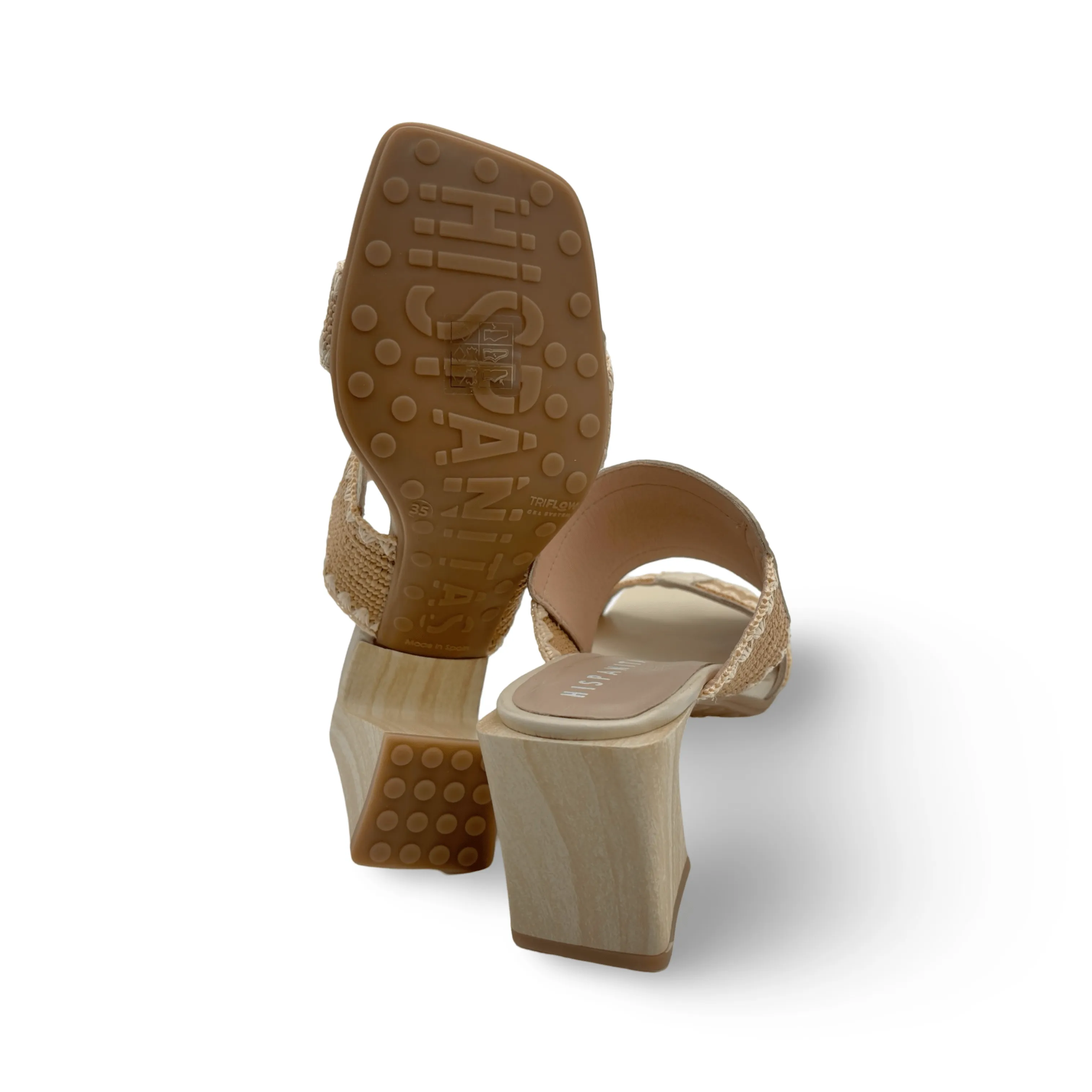 Miami Off White/Natural Sandal