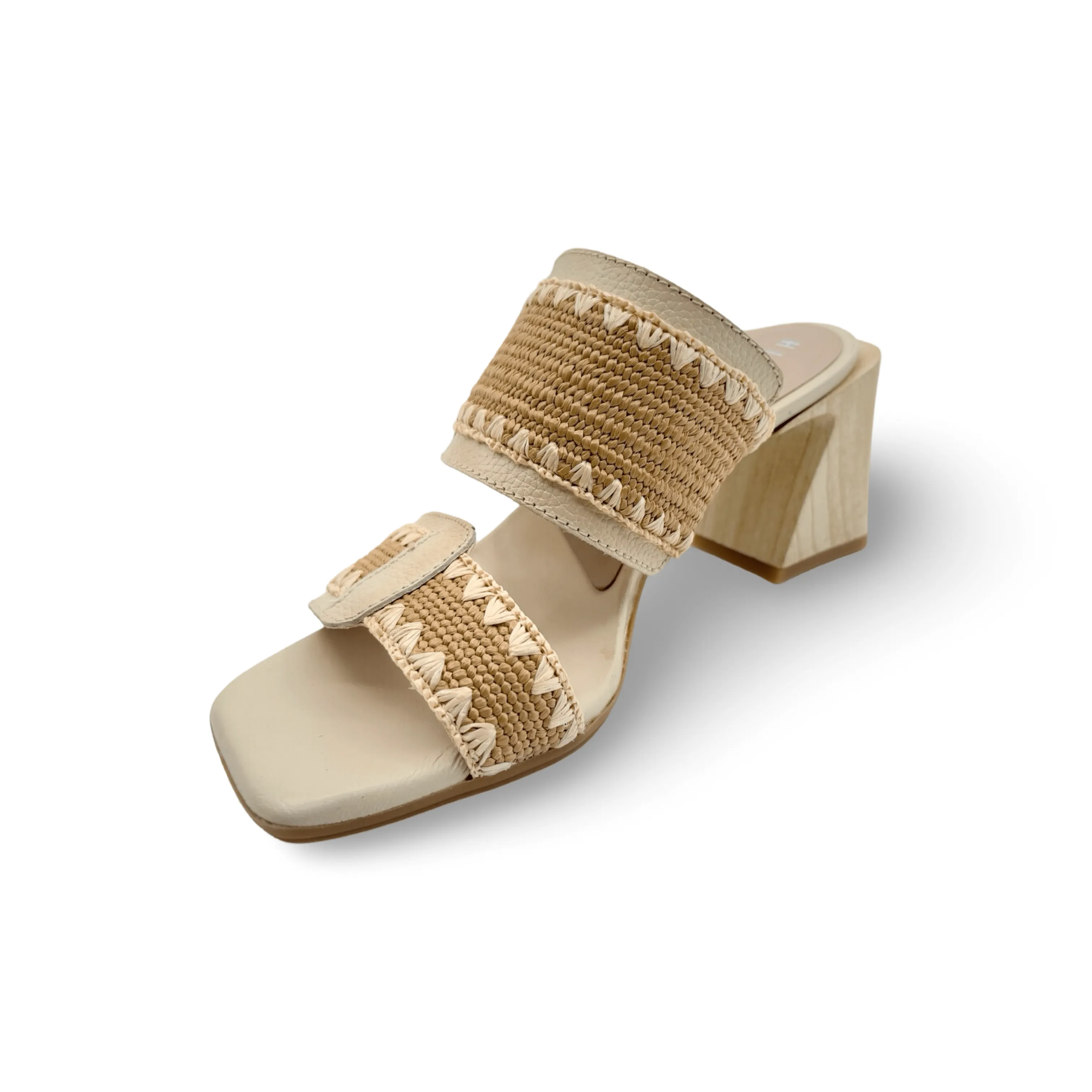 Miami Off White/Natural Sandal