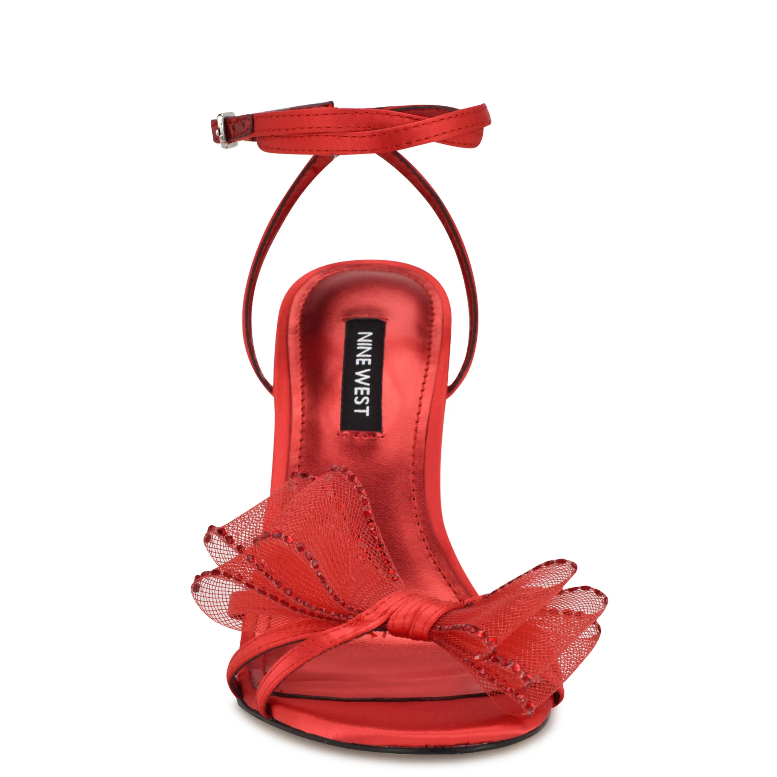 Minky Bow Heeled Sandals