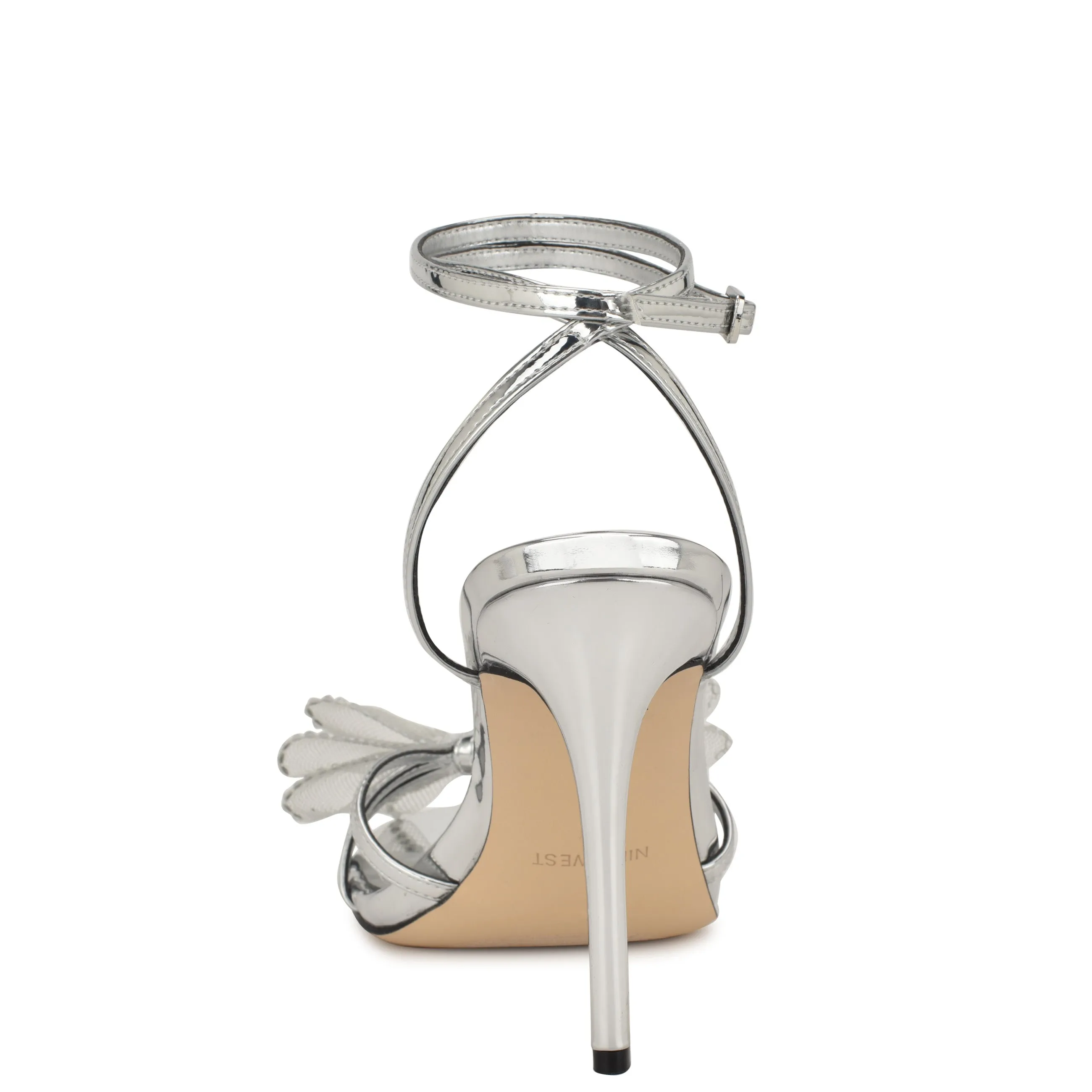 Minky Bow Heeled Sandals