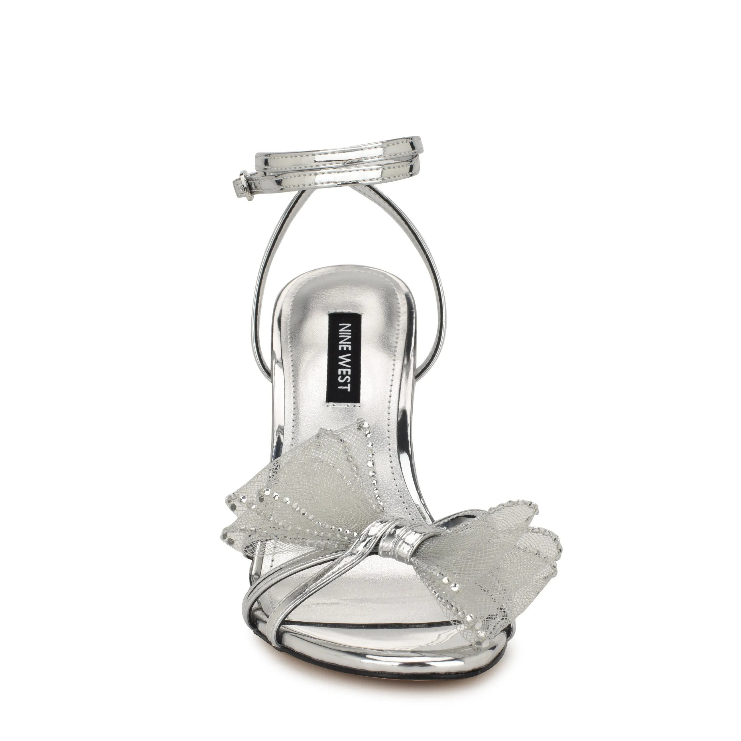 Minky Bow Heeled Sandals