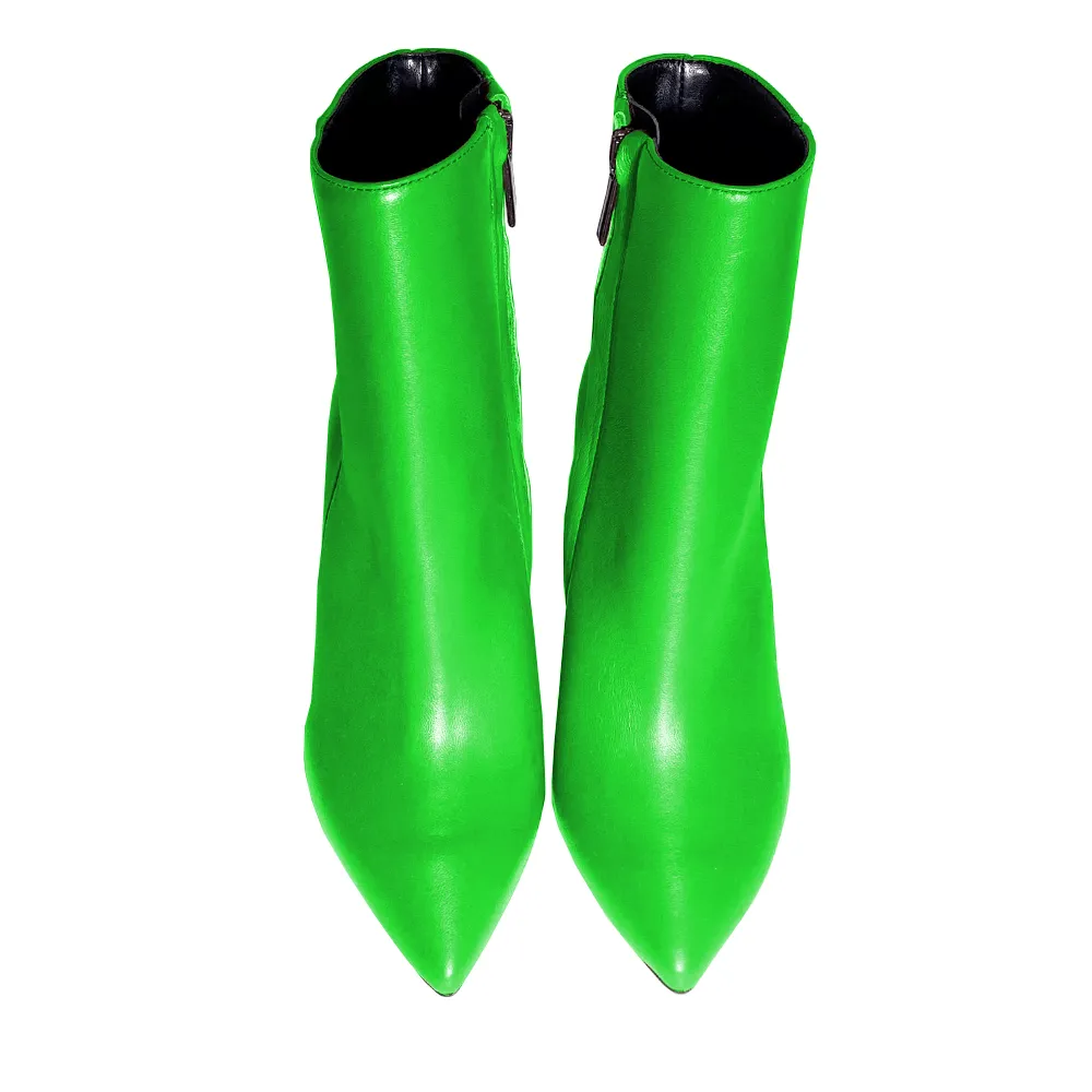 MIRUNA GREEN LEATHER