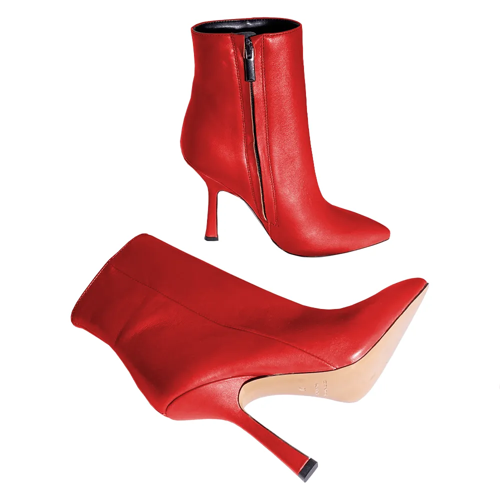 MIRUNA RED LEATHER