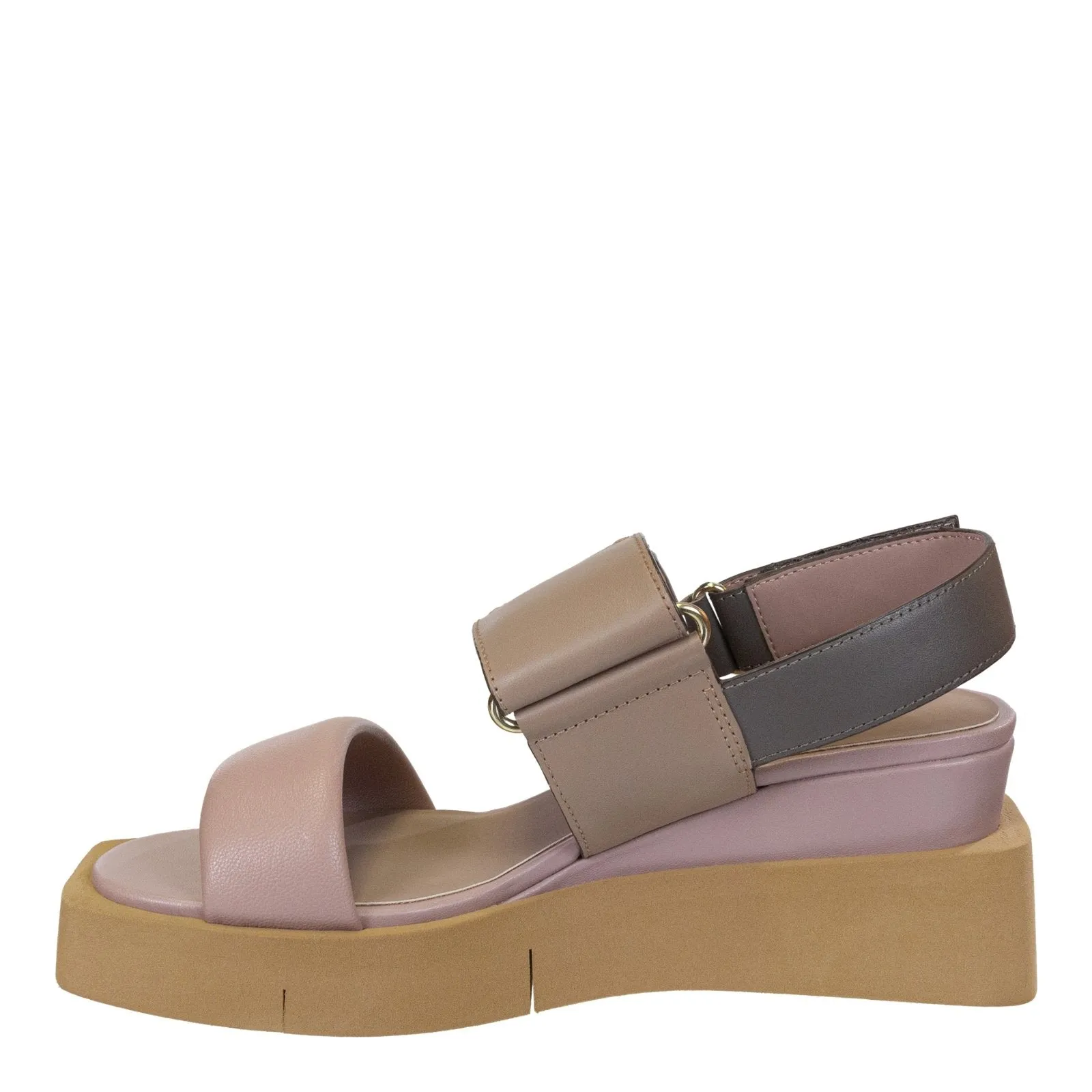 Naked Feet: PARADOX in ECRU Wedge Sandals