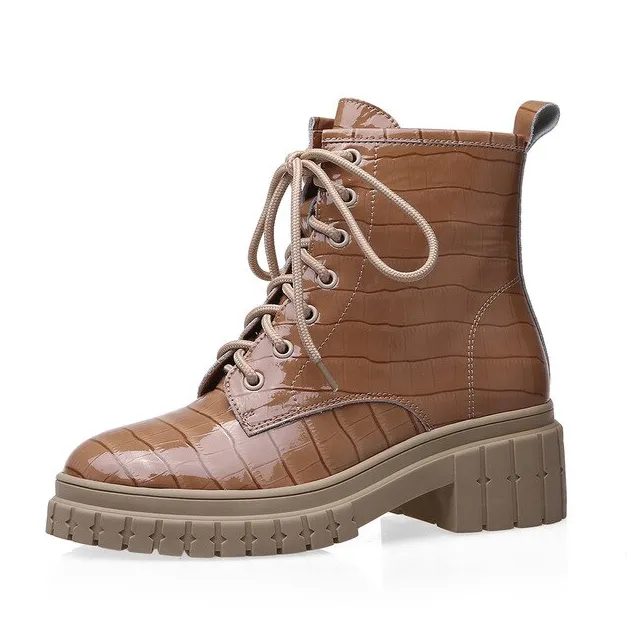 Nashira Boots Ankle Height