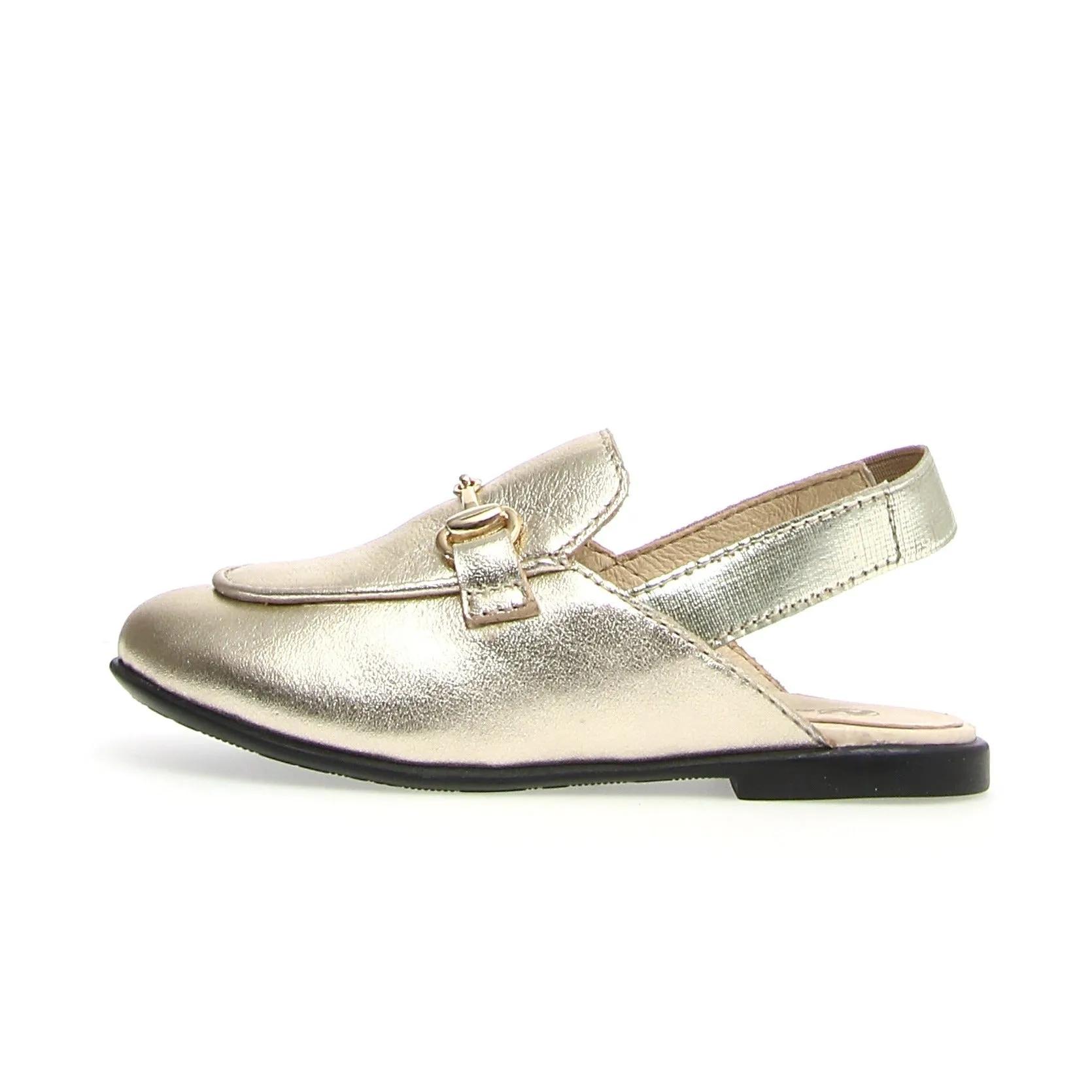 Naturino Girl's Mestre Sling Backs - Metallic Platinum