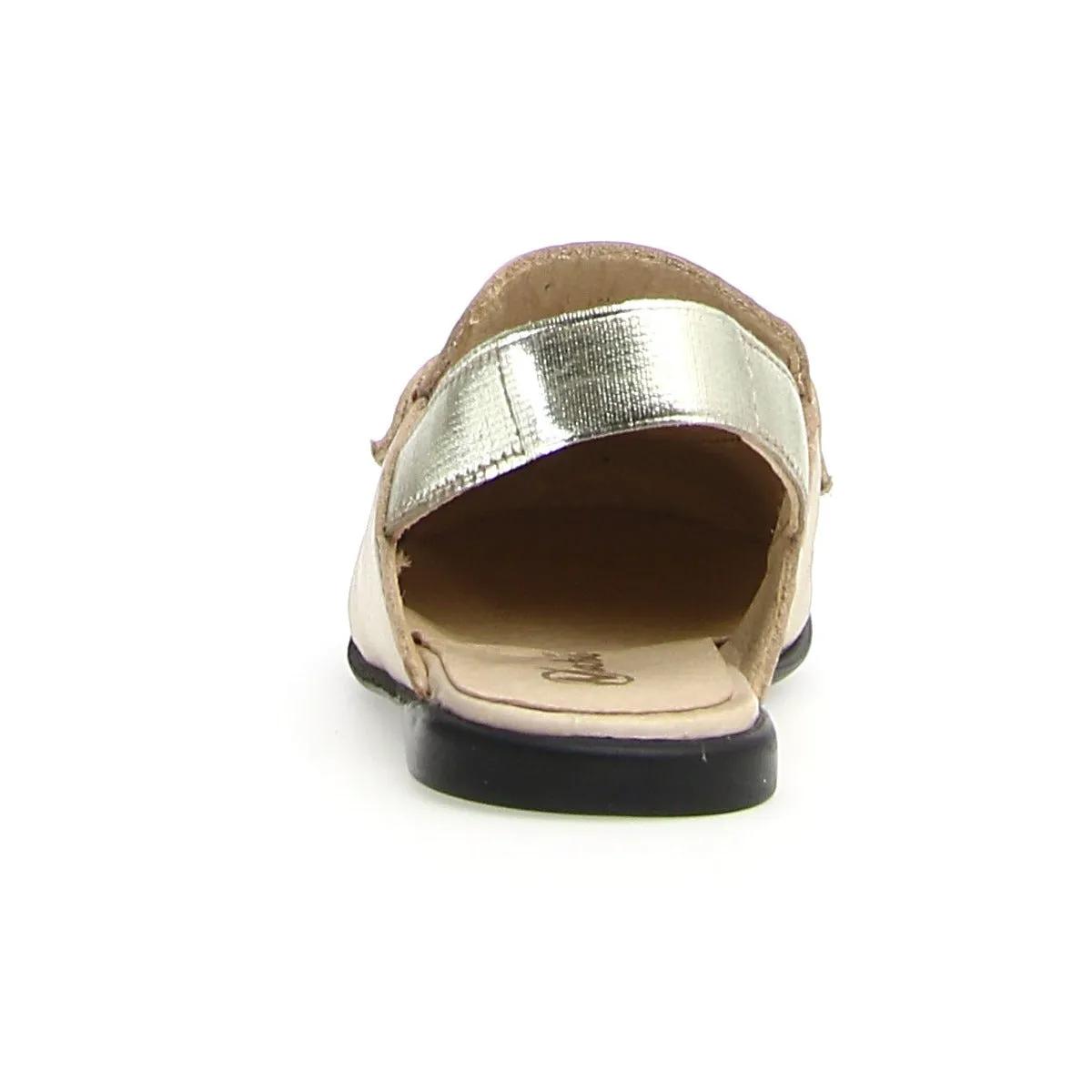 Naturino Girl's Mestre Sling Backs - Metallic Platinum