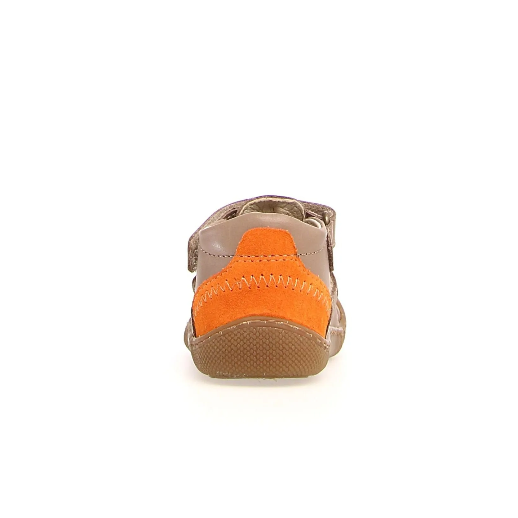 Naturino Irty's Boy's Barefoot Casual Shoes - Taupe/Orange