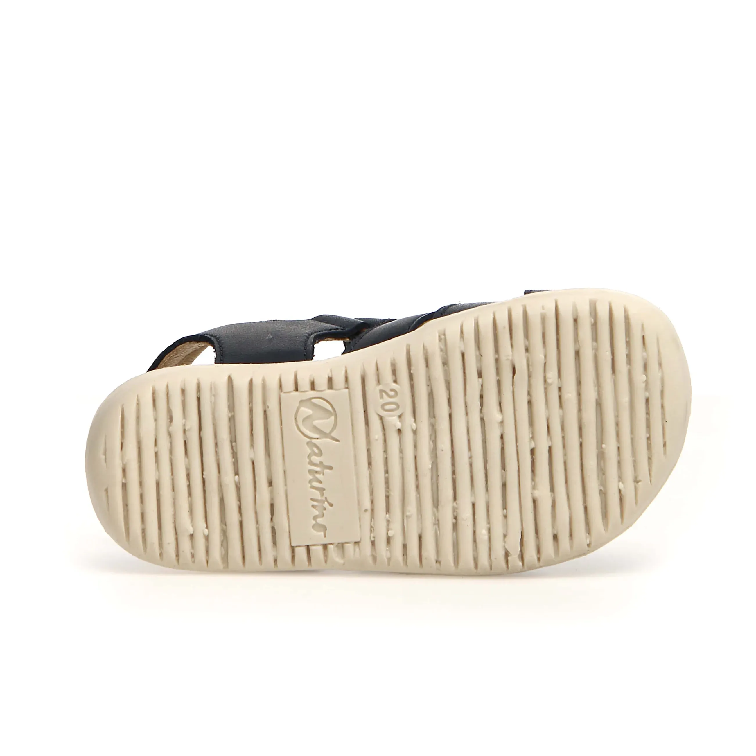 Naturino Squist Boy's and Girl's Sandals - Bone Navy