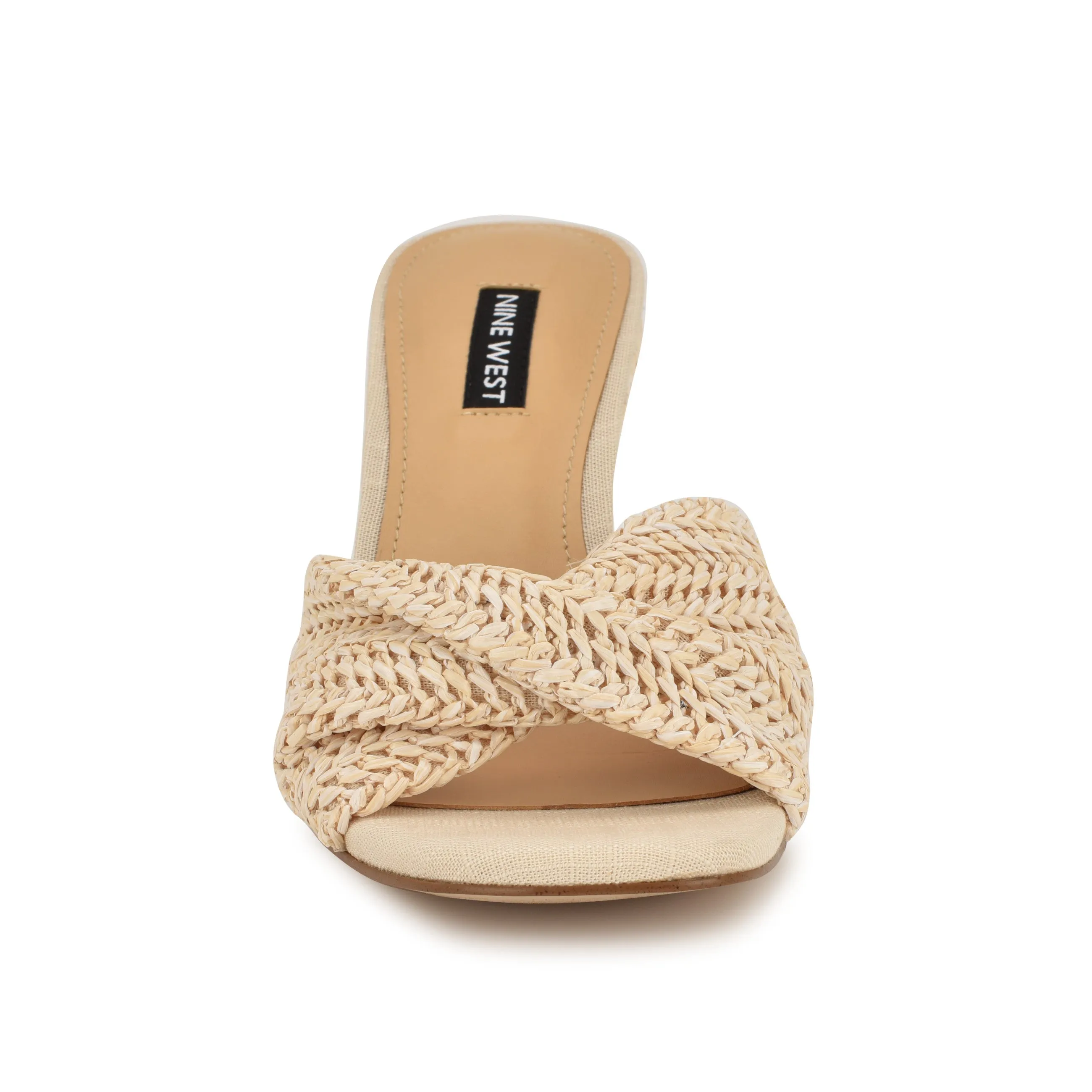 Nikhil Twist Wedge Sandals