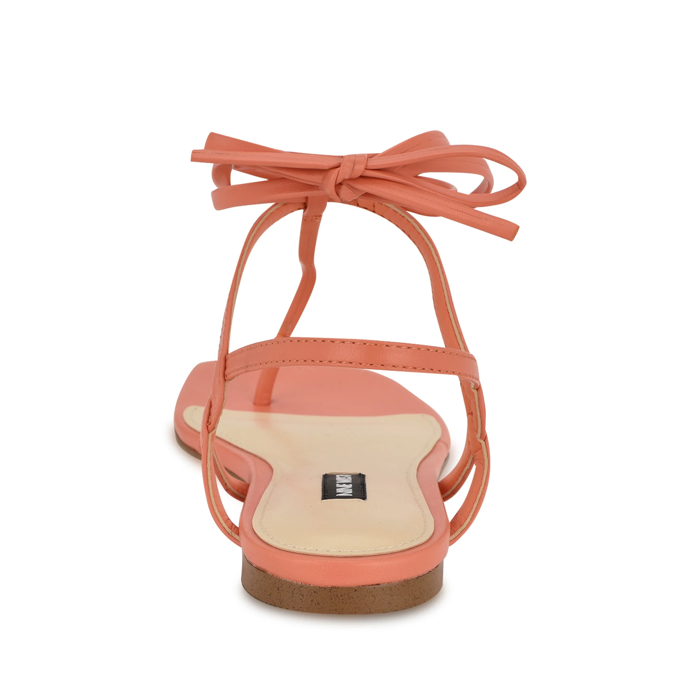 Norta Ankle Wrap Thong Sandals