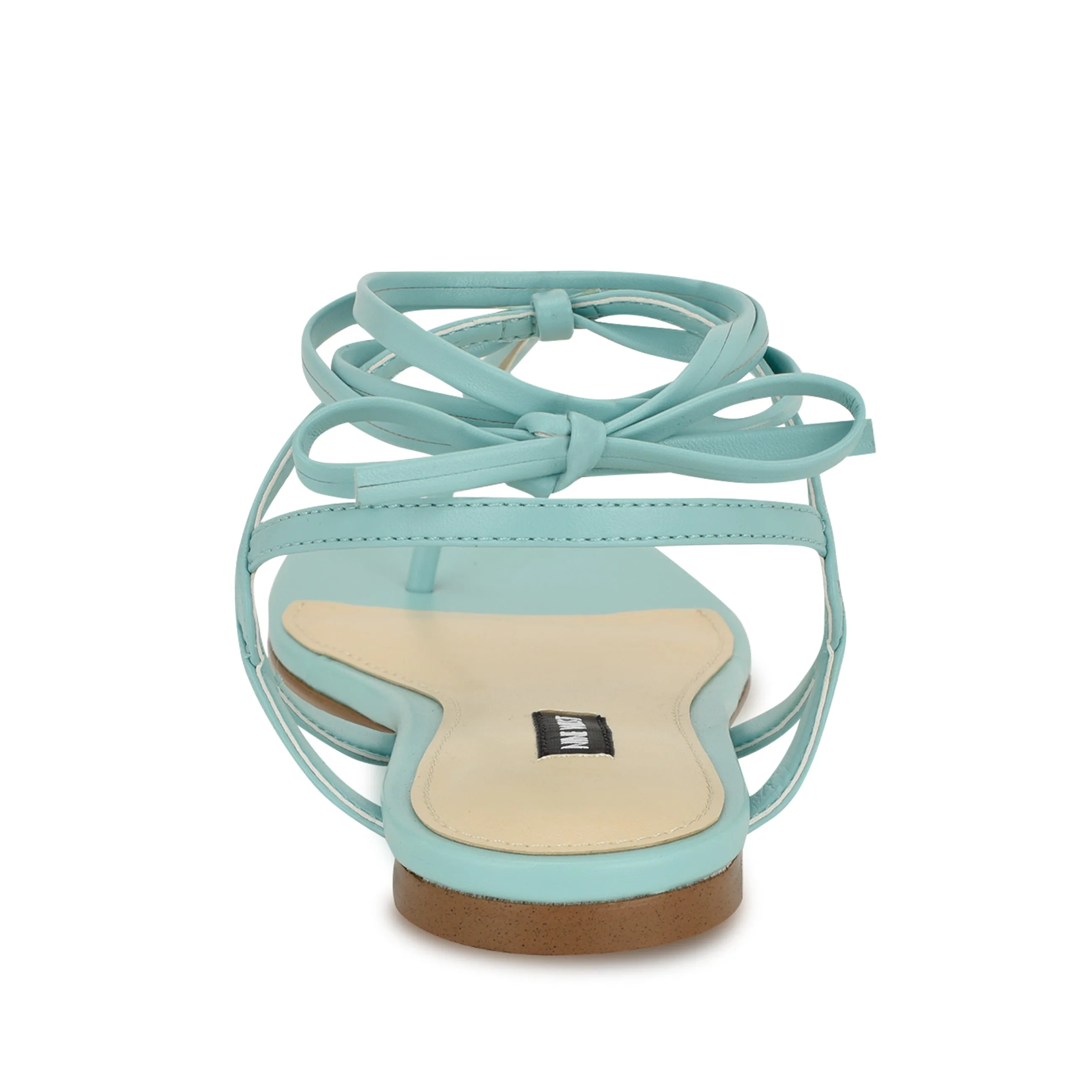 Norta Ankle Wrap Thong Sandals
