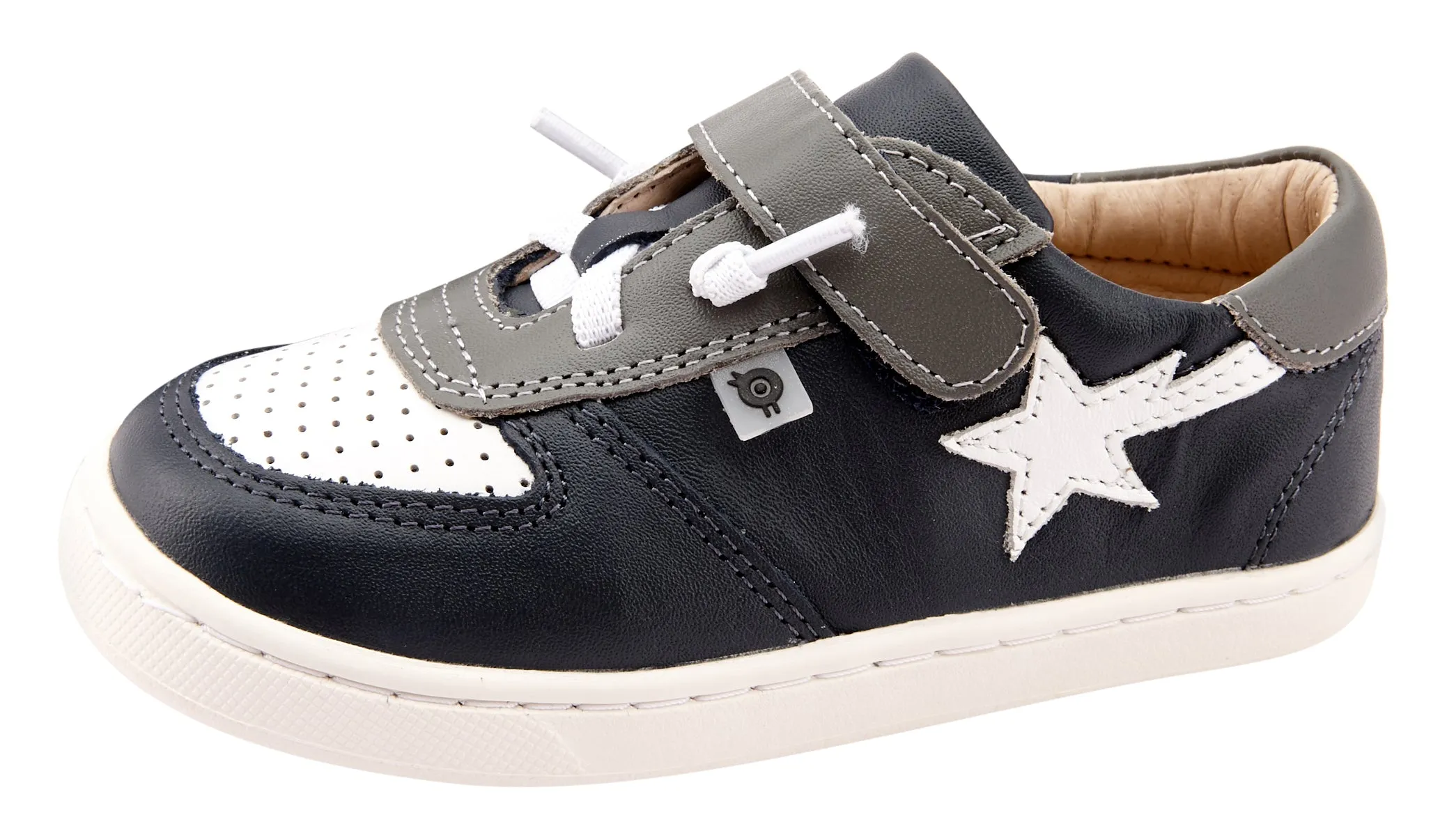 Old Soles Boy's 6135 Runsky Sneakers - Navy/Snow/Grey