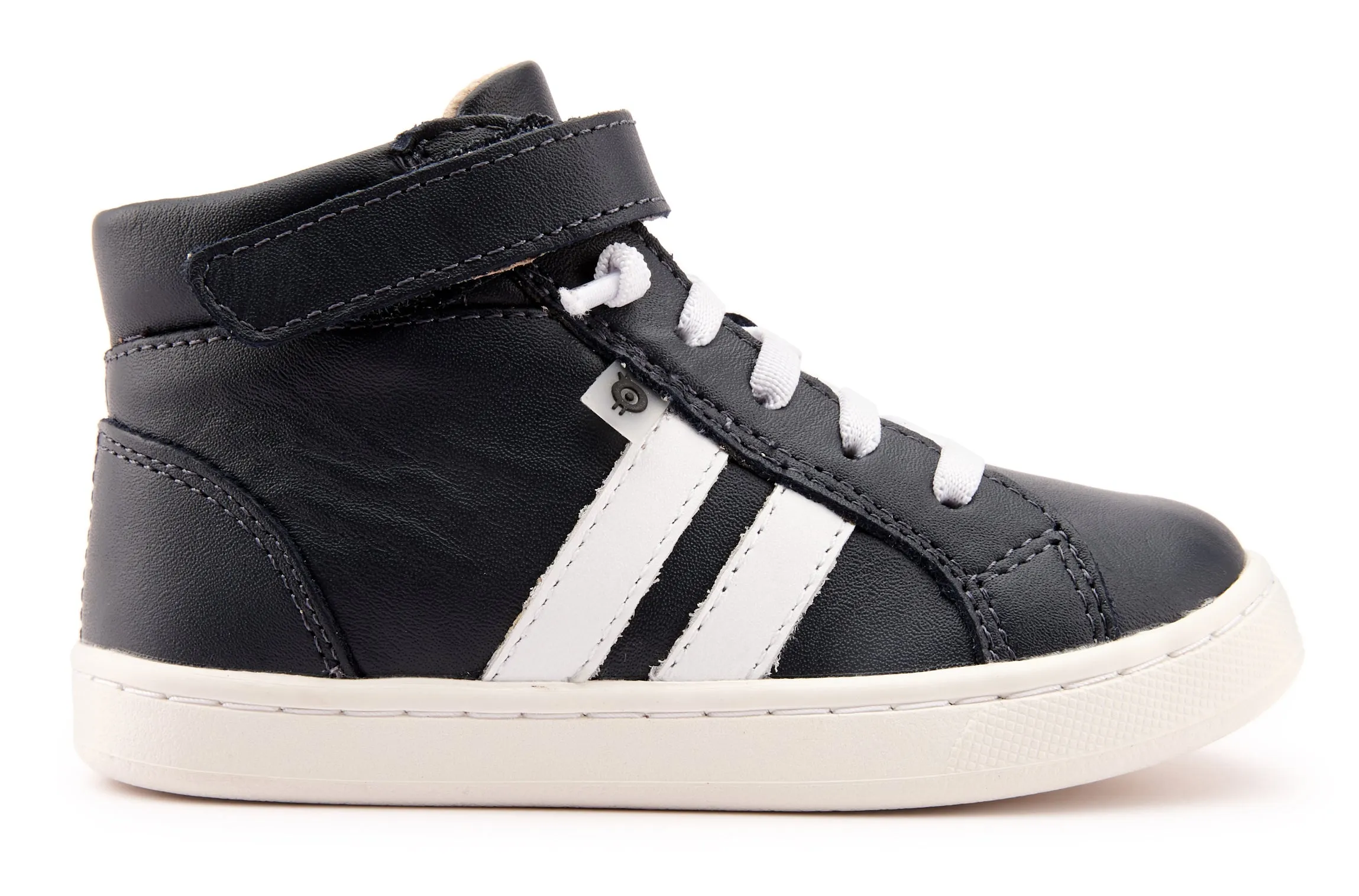Old Soles Boy's 6138 High Roller High Top Hightop Sneakers - Navy/Snow